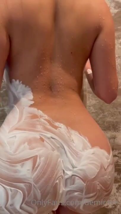Demi Rose Soapy Shower