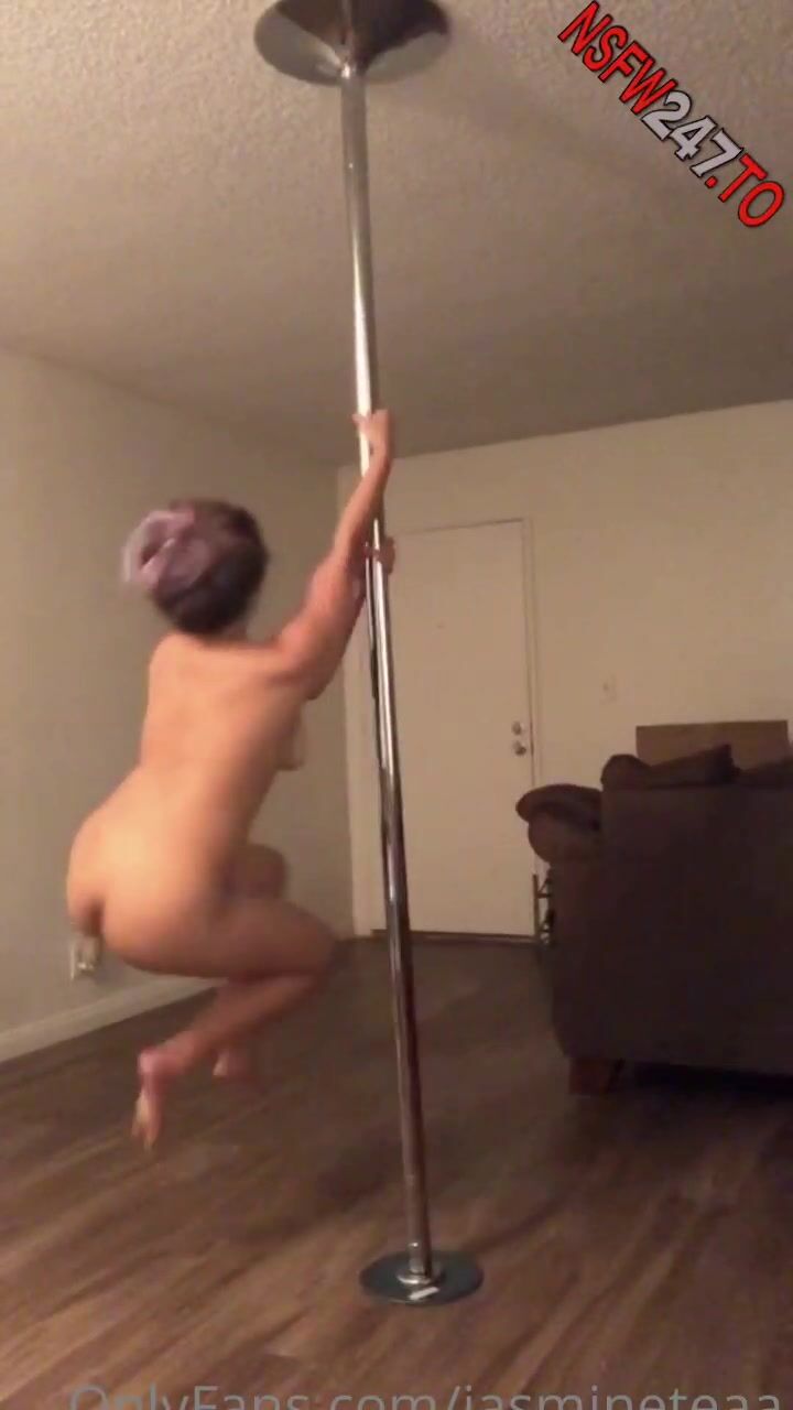 Jasmine Teaa - Naked on the Pole