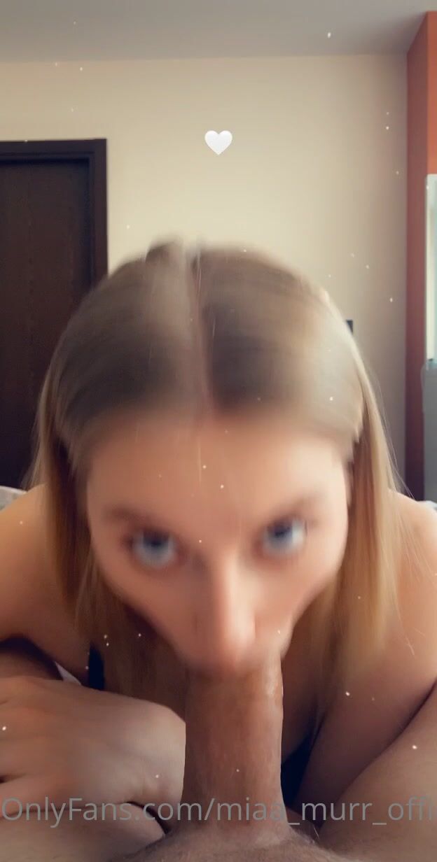Meow_Mia -  blowjob cum in mouth