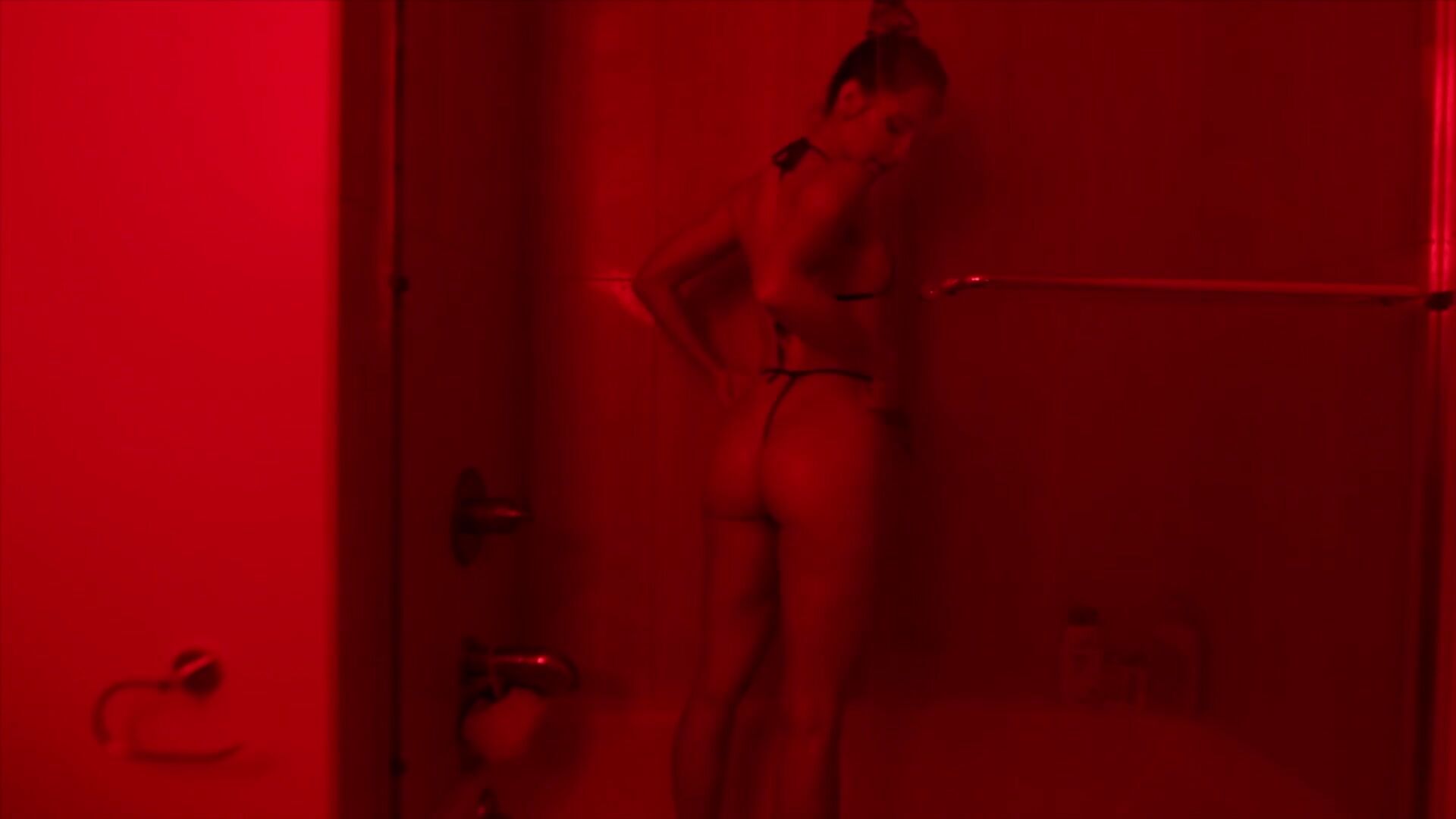 Caroline Zalog Red Shower