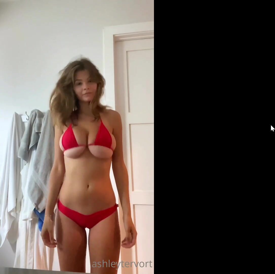 Ashley Tervort Tiny Bikini Selfie Onlyfans Video Leaked