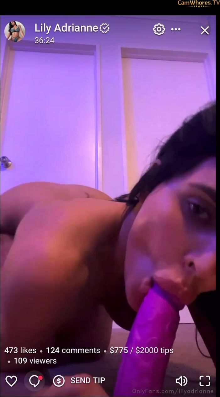 Lily Adrianne sex and dildo