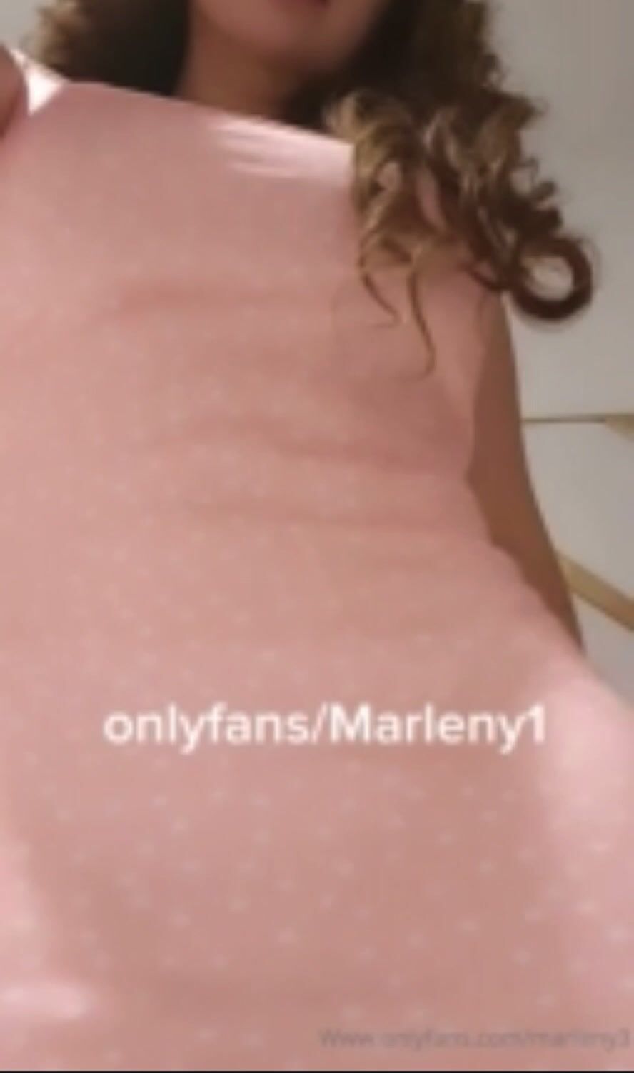 Marleny1 of bed tease